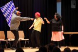Wei&szlig;blaues Beffchen